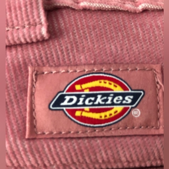 Dickies Womens pink Corduroy Pants Size 14 wide leg - Picture 10 of 15